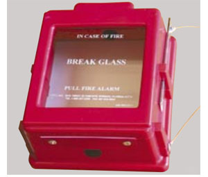 Cato 220-SB Surface-Mounted Pull Station Protective Cover w/ Breaker Bar