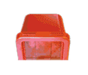 Cato 105-20 RRC-O Chief Fire Extinguisher Cabinet for 20 lb. Extinguishers - Red