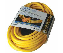 CCI 172-03487 Tri-Source™ Polar/Solar Plus® Multiple Outlet Cords - 25Ft Length - Yellow