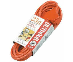 CCI 172-04217 Tri-Source™ Vinyl Multiple Outlet Cords - 5" Length - Orange