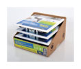 Cendrex FLE 10.5x12-W, White, Pkg of 4