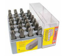 C.H. Hanson 337-20400 C.H. Hanson® Standard Steel Hand Stamp Sets - 1/2" Character Size