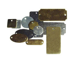 C.H. Hanson 337-41292 C.H. Hanson® Brass Tags - 3" Width