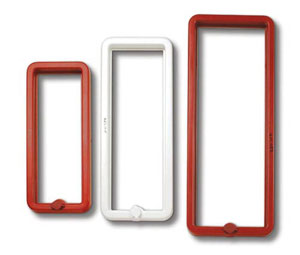 Chief RFL20W Frame & Lock - Fire Extinguisher Cabinet Accessories - White