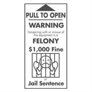 Strike First CL-416 Plastic Cabinet Decal