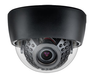 Clinton Electronics CE-IDX18B Indoor D/N IR Dome Camera - Black