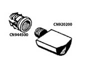 Selby CN944500 9mm Bore Brass Lock-In Bushing Supports - 500 Each