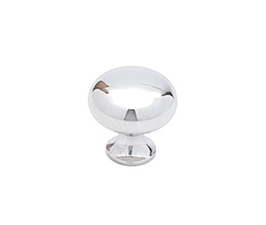 Colonial Bronze 124-14 Traditional 1-1/8" Diameter Cabinet Knob, Polished Nickel