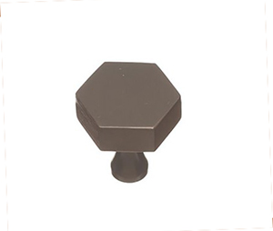 Colonial Bronze 130-11 Traditional 1" HEX Diameter Cabinet Knob, Antique Copper