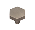 Colonial Bronze 130-M15B Traditional 1" HEX Diameter Cabinet Knob, Matte Pewter