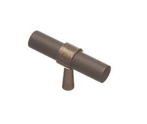 Colonial Bronze 1301-11 Contemporary 15/32" Diameter Solid Brass Cabinet Knob, Antique Copper