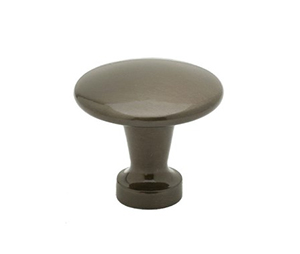 Colonial Bronze 137-5 Traditional 1-1/16" Diameter Cabinet Knob, Antique Brass