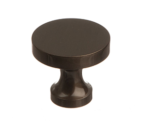 Colonial Bronze 170-M10B Traditional 3/4" Diameter Solid Brass Cabinet Knob, Matte Oil Rubbed Bronze