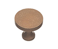 Colonial Bronze 172-CU Traditional 1-1/2" Diameter Solid Brass Cabinet Knob, Polished Copper