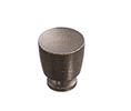 Colonial Bronze 181-15B Midcentury 1-1/4" Diameter Solid Brass Cabinet Knob, Pewter