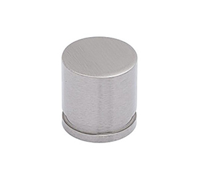 Colonial Bronze 187-CU Contemporary 1-1/4" Diameter Solid Brass Cabinet Knob, Polished Copper