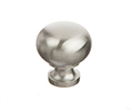 Colonial Bronze 192-26D Traditional 1-1/4" Diameter Solid Brass Cabinet Knob, Satin Chrome