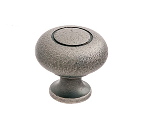 Colonial Bronze 1920-26D Traditional 1-1/4" Diameter Solid Brass Cabinet Knob, Satin Chrome