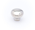 Colonial Bronze 193-3 Traditional 1-1/2" Diameter Solid Brass Cabinet Knob, Polished Brass