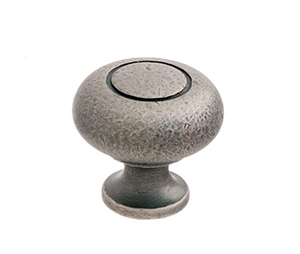 Colonial Bronze 1930-CU Traditional 1-1/2" Diameter Solid Brass Cabinet Knob, Polished Copper