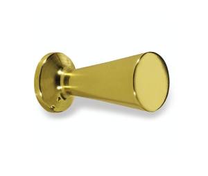 Colonial Bronze 195-5 Traditional 9/16" Diameter Solid Brass Cabinet Knob, Antique Brass