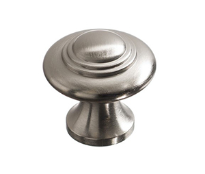 Colonial Bronze 675-11 Traditional 1-3/8" Diameter Solid Brass Knob, Antique Copper