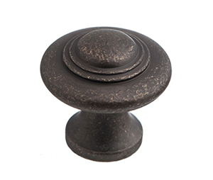 Colonial Bronze 676-3 Traditional 1-1/2" Diameter Solid Brass Knob, Polished Brass