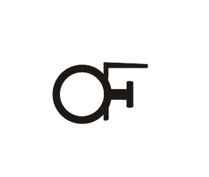 Combo 9017V 12" Replacement Bulb Vinyl Seal - Black