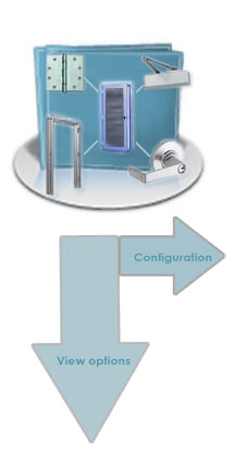 Quick Combination Single Stile & Rail FLI Full Louver