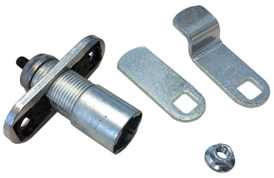 90˚ Rotation Vertical Mount Cabinet Cam Lock Cylinder Body