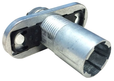 90˚ Rotation Vertical Mount Cabinet Cam Lock Cylinder Body