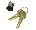 Compx TLLP300-104TA Master Keyed Lock Plug - Black, 104TA