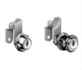 Compx NLC8055KA415-14A Cabinet Lock - Disc Tumbler Cam Lock - Bright Nickel, Cylinder 1-7/16" L, Key KA 415 - 1 Each
