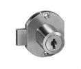 Compx NLC8704KA415-14A Cabinet Lock - Disc Tumbler Deadbolt Lock - Bright Nickel, KA 415 - 1 Each
