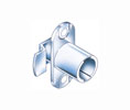 Compx TLCB190 Cabinet Cam Lock - Vertical Mount, 180º Rotation - 1 Each