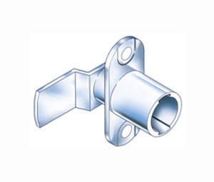 Compx TLCB198 Cabinet Cam Lock - Vertical Mount, 180º Rotation - 1 Each