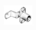 Compx TLCB199 Cabinet Cam Lock - Vertical Mount, 180º Rotation - 1 Each