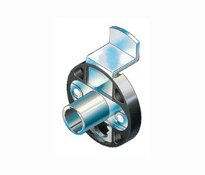 Compx TLCB235 Cabinet Deadbolt Lock - Horizontal Mount, 3/4” Long Round Cylinder - 1 Each