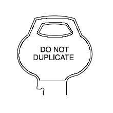 Corbin Russwin 077-5PIN-12 Key Blank 