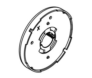 Corbin Russwin 783F308  Spring Housing Assembly Inside 1-3/4"-2"