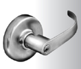 Corbin Russwin 799F505 605 Princeton Lever for Doors 1-3/4" - 2" Thick, Plain, Bright Brass