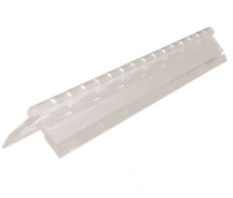 CRL 12AHC Acrylic Continuous Hinge - Clear