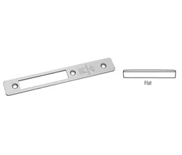 CRL 18010AL Flat Faceplate for MS1853 Series Long Throw Deadlocks - Aluminum