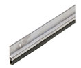 CRL 190VA17 Extruded Aluminum Vinyl Bulb Weatherseal 36" x 84" Opening - Aluminum