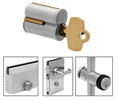 CRL 1C01 7-Pin Key #1 Small Format Interchangeable Core - Brushed Nickel