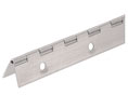 CRL 2416NS 1-1/2" Steel Piano Hinge - Nickel