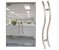 CRL 24SRPPS 24" Extra Length Right Handed "S" Ladder Style Back-to-Back Pull - Polished Stainless
