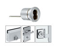 CRL 2CHPS Rim Cylinder Housings for Small Format Interchangeable Cores - Polished Stainless