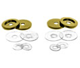 CRL 30WKBR Replacement Washers for Back-To-Back Solid Pull Handle - Polished Brass