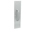 CRL 57N Satin Aluminum 3-1/2" x 15" Pull Plate